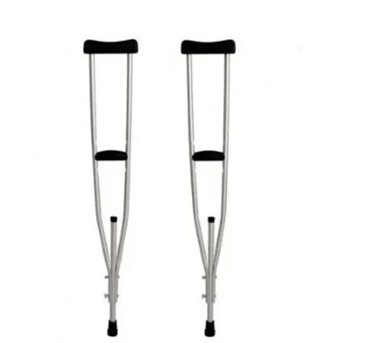 Muleta de alumínio unitária NOVA