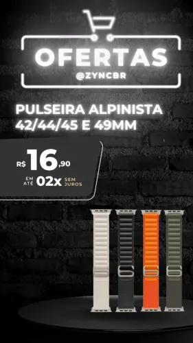 Pulseira Alpinista para Smartwatch