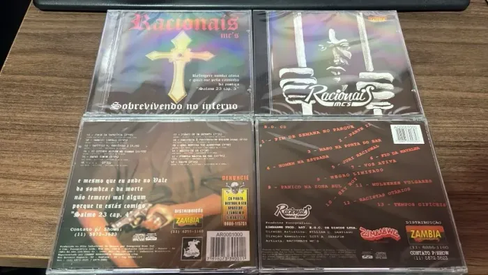 CDS RACIONAIS MCS - EDIÇÃO ZAMBIA : LACRADO DE FABRICA