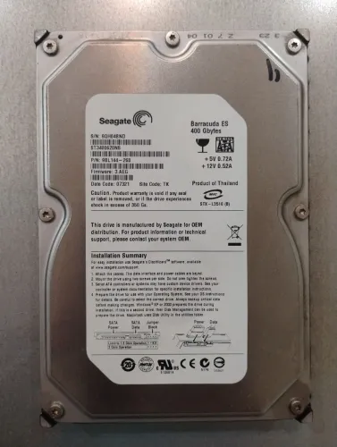 HD SATA Seagate Barracuda ES 400GB ST3400620NS
