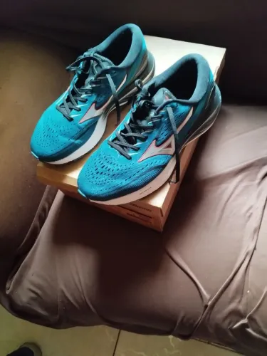 Tênis Mizuno Action 3 Azul Tam 39 ideal p/ corrida, caminhada, academia, novo zero