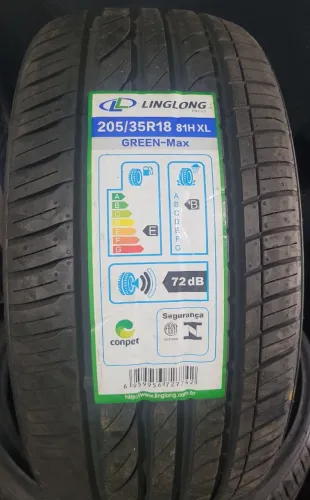 Pneu 205 35 18 LingLong novo em até 10x de R$49,00 no cartão de crédito