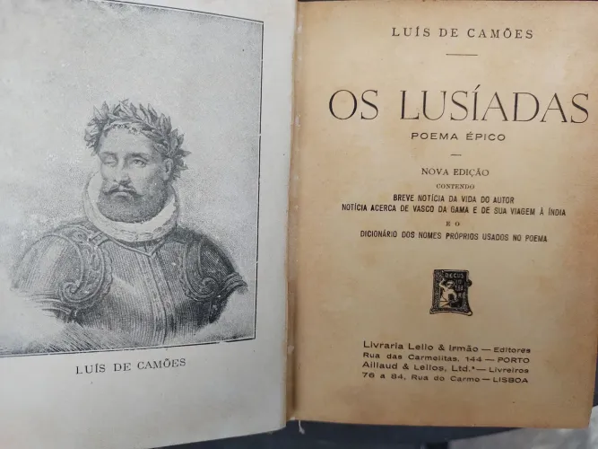 Os Lusíadas - Luís de Camões(anos50)