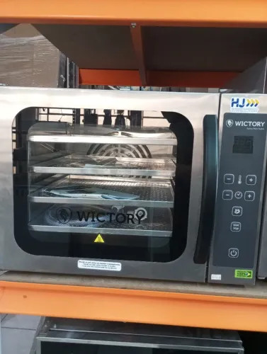 NZ. Forno elétrico convector digital 4 assadeiras WICTORY com vapor 