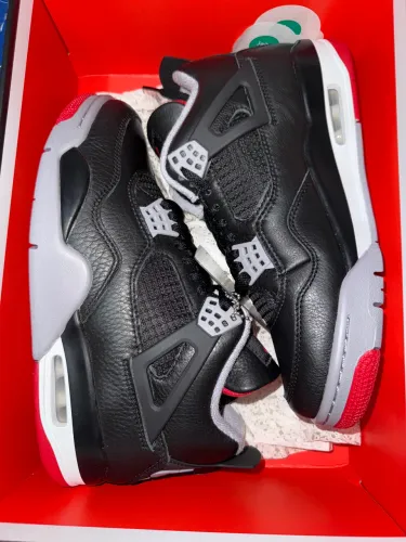Air Jordan 4 Bred Reimagined