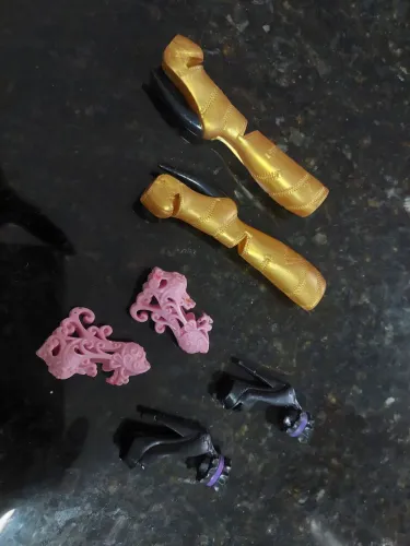 Lote sapatos boneca ever after monster high