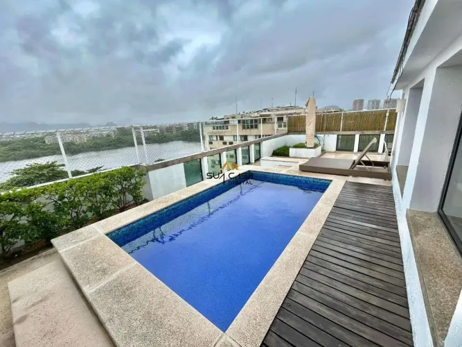 Barra da Tijuca | Cobertura 5 quartos, sendo 3 suites REF: BACB4546