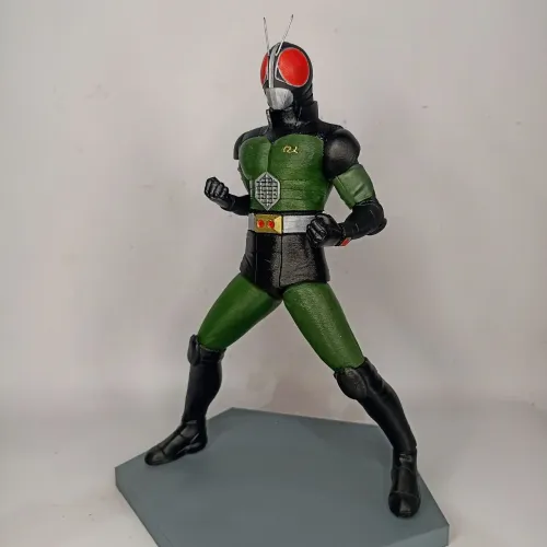 Kamen Rider Black RX - Escultura 3D | 30 cm