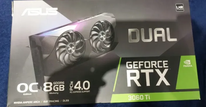 Geforce RTX 3060 Ti Dual Asus