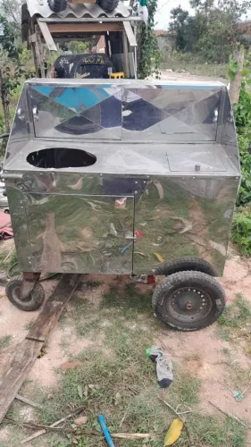 Carrinho de milho verde 