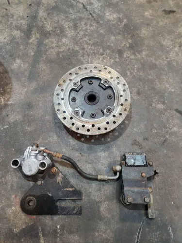 Kit freio a disco traseiro para honda 150 e 160