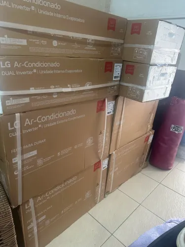 Ar condicionado LG 9 mil btus Frio novo com garantia 