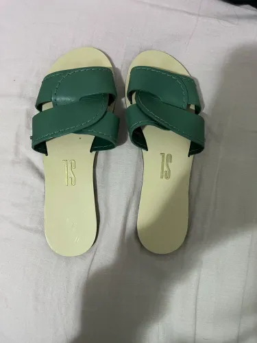 Rasteira Santa Lolla Transpasse Verde