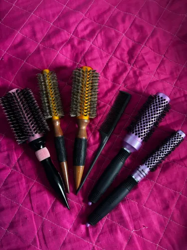 kit escovas cabeleireira