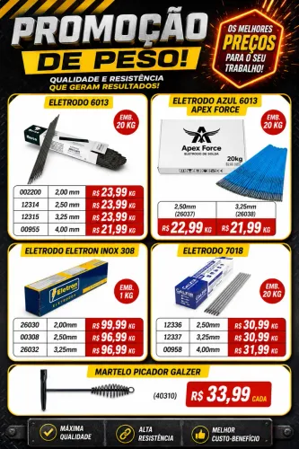 Eletrodo e Abrasivos