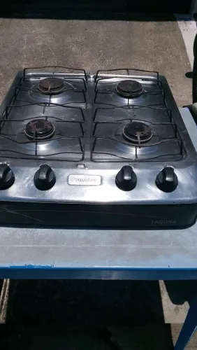 Fogão de bancada 4 bocas funcionando perfeitamente