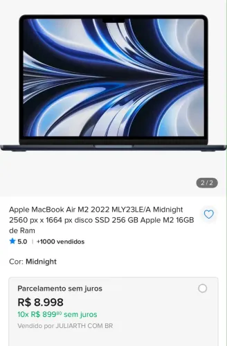 MacBook Air m2