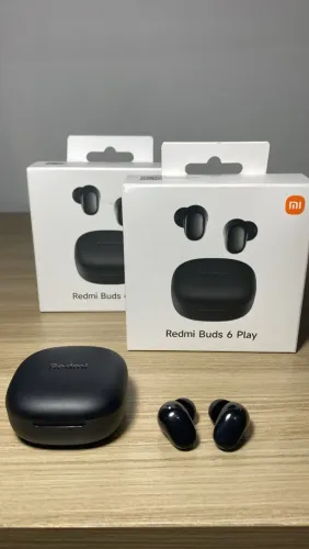 Fone de Ouvido Bluetooth Xiaomi Redmi Buds 6 Play