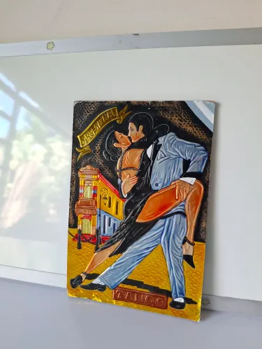 Quadro em mdf Tango 