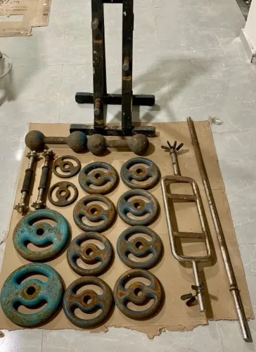 Kit musculação 