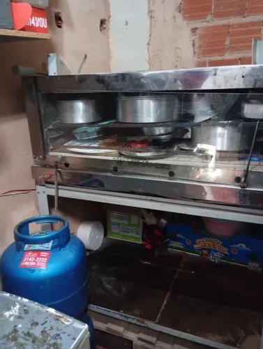 Forno industrial grande a gás