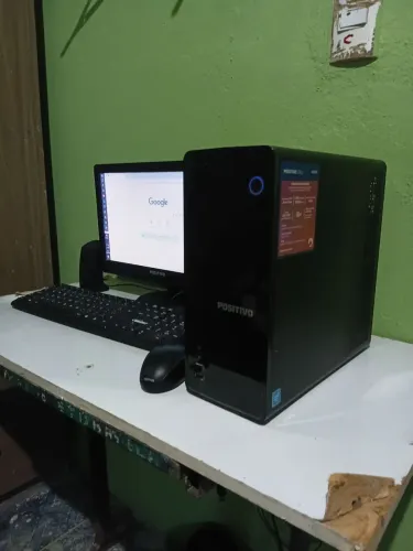 Título: PC Positivo Completo + Monitor, Teclado, Mouse e Caixas de Som