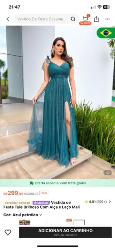 Vestido de festa