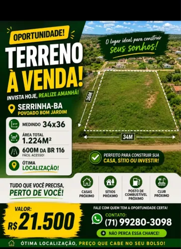 Terreno serrinha