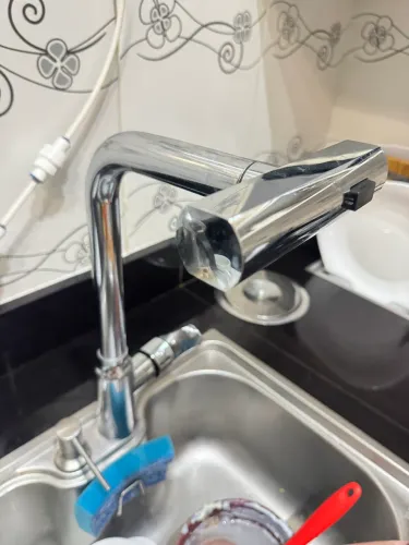 Torneira de luxo para sair logo