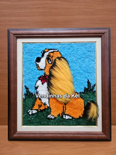 Quadro Antigo tema Dama da Disney vintage declaração