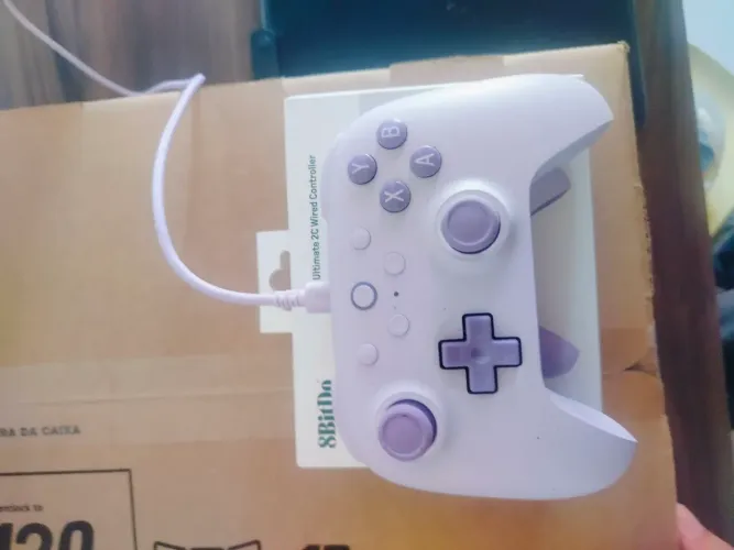 Controle gamer 8BITDO c/fio
