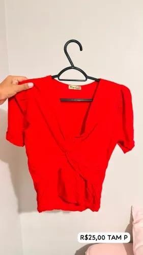 Blusa vermelha
