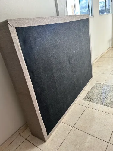 Base cama box casal