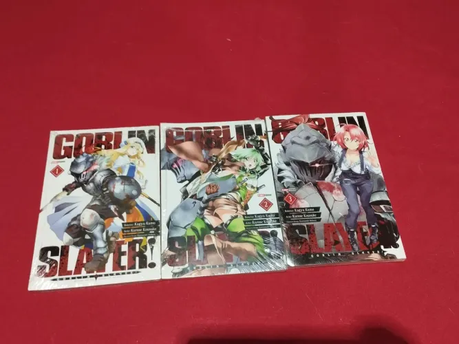 Pacote Goblin Slayer N° 01 ao 03 panini