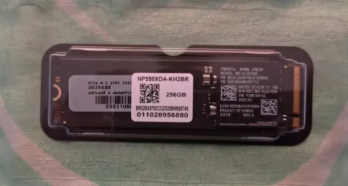 SSD 256GB SAMSUMG