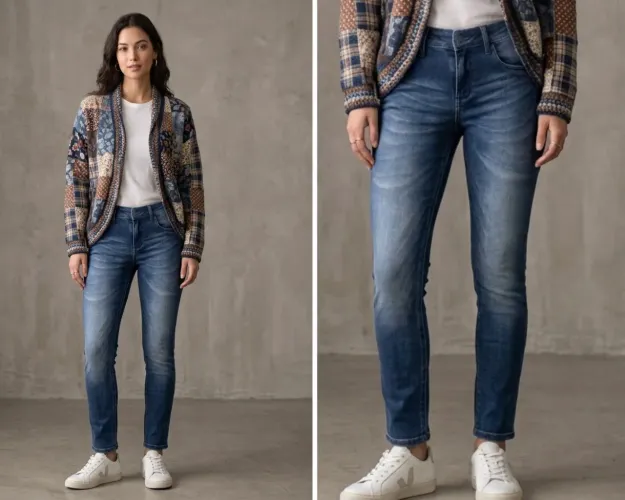 Calça jeans Yonders skinny, tam 34
