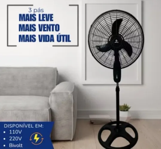 Ventilador de Coluna 50 cm. Novo na caixa.