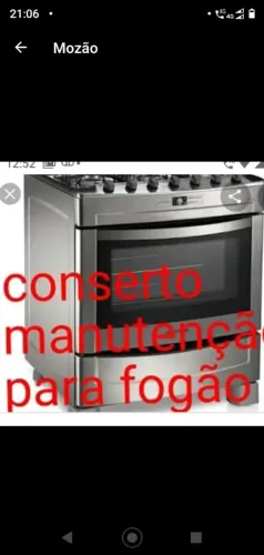 Consertar _se fogão em domicílio