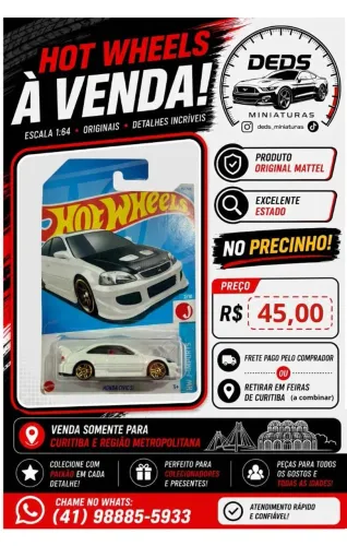 HotWheels Honda Civic Si - Original Mattel (Novo no Blister)