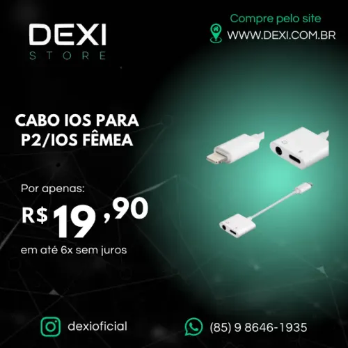 CABO IOS PARA P2/IOS FEMEA
