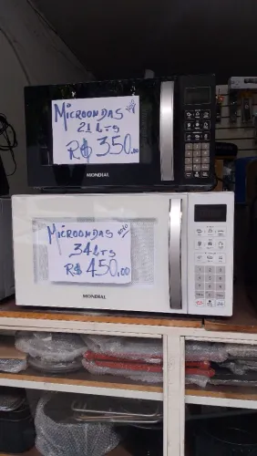 Microondas Branco 34 litros