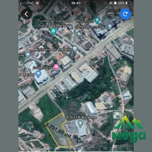 AREA COMERCIAL, Á 300M DA RODOVIA TRANSAMAZÔNICA BEM LOCALIZADA, NOVA MARABÁ, MARABA- PA.