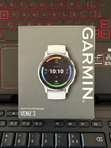 Relógio Garmin Venu 3 - Use o cupom ELETRO5