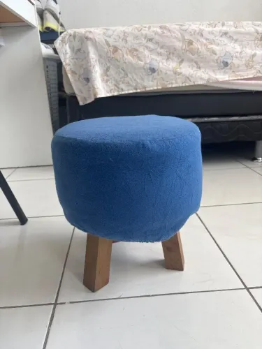 Puff com capa removível