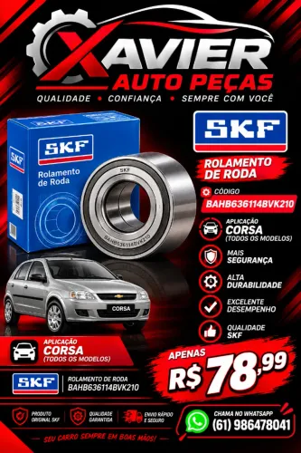 ROLAMENTO RODA CORSA 2001 ATE 2010