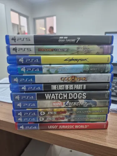 Jogos ps4 e ps5
