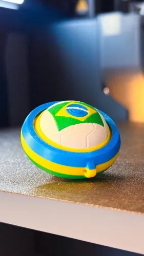 Kit com 20 Bolinhas giratórias do Brasil
