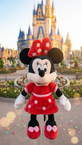 Pelúcia da Minnie 35 cm antialérgica