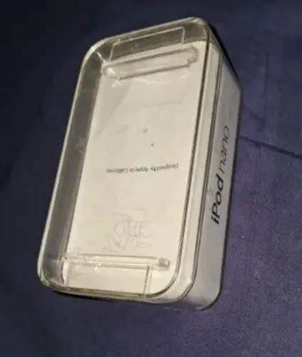 Estojo caixa de acrílico ipod nano 7 otimo estado