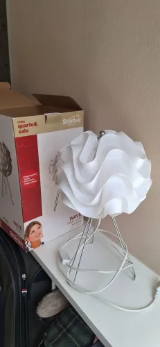 Abajur de mesa Startec modelo Wave